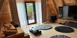 Complex turistic de vânzare – 3 cabane A-frame – Moeciu de Jos, Culoarul Rucăr-Bran - foto 4