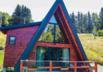 Complex turistic de vânzare – 3 cabane A-frame – Moeciu de Jos, Culoarul Rucăr-Bran