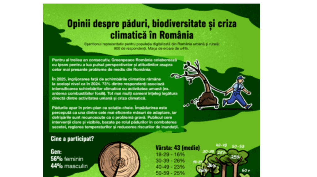 Sondaj: 88% dintre români consideră defrișările o problemă gravă post thumbnail image