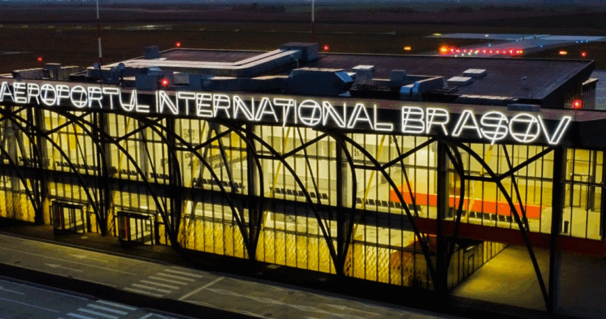 Pasagerul cu numărul 500.000 sosește la Aeroportul Internațional Brașov-Ghimbav