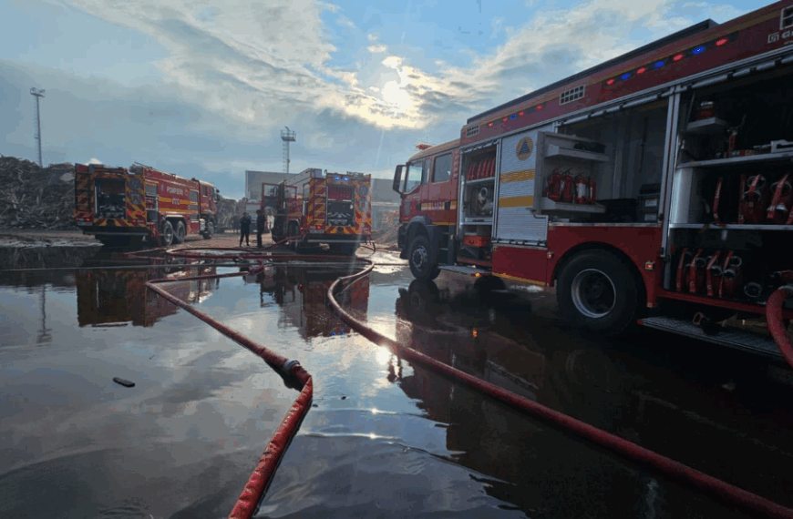 Declaratia reprezentantilor Kronospan in urma incendiului izbucnit in aceasta dimineata in incinta fabricii din Sebes.