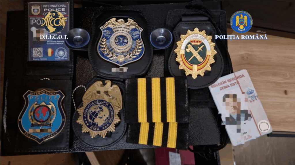 PERCHEZIȚII DOMICILIARE ÎN CADRUL UNUI DOSAR PENAL PENTRU DESFĂŞURAREA, FĂRĂ AUTORIZARE, A ACTIVITĂŢILOR SPECIFICE CULEGERII DE INFORMAŢII SUPUSE AUTORIZĂRII, UZURPARE DE CALITĂȚI OFICIALE, FALS MATERIAL ÎN ÎNSCRISURI OFICIALE ȘI UZ DE FALS post thumbnail image