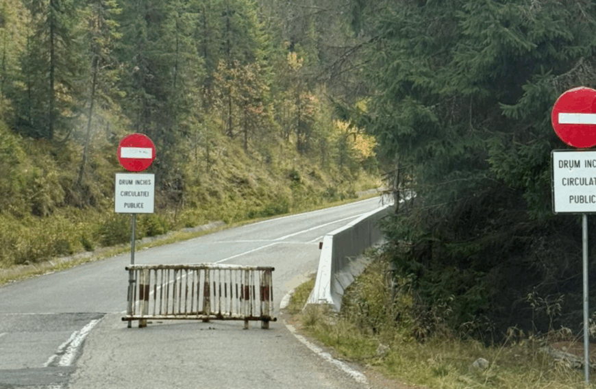 Transalpina închisă pentru turiști, deschisă pentru camioane – localnicii acuză dublul standard al autorităților
