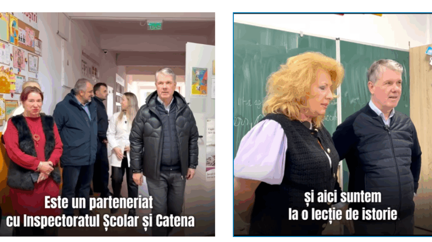 George Scripcaru: „Dotăm școlile din Brașov cu produse de igienă personală, în parteneriat cu Inspectoratul Școlar și Catena”