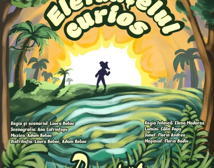 20 decembrie, ora 12:00 Spectacolul-premieră „Elefănțelul curios”, în regia Laurei Boboc, la Teatrul de Păpuși „Prichindel” Alba Iulia