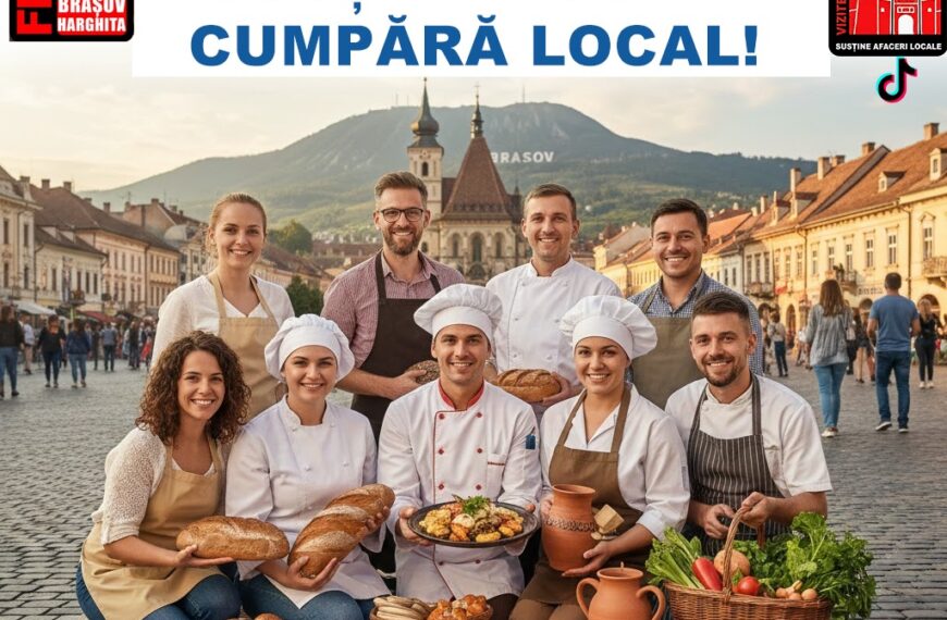Campanie inedită pentru afacerile locale din Brașov – Radio Hit FM și „@Promovare Brașov” dau startul susținerii comercianților locali