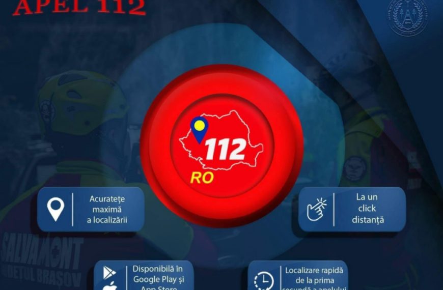 Instalează aplicația APEL 112, dezvoltată de STS – Serviciul de Telecomunicaţii Speciale