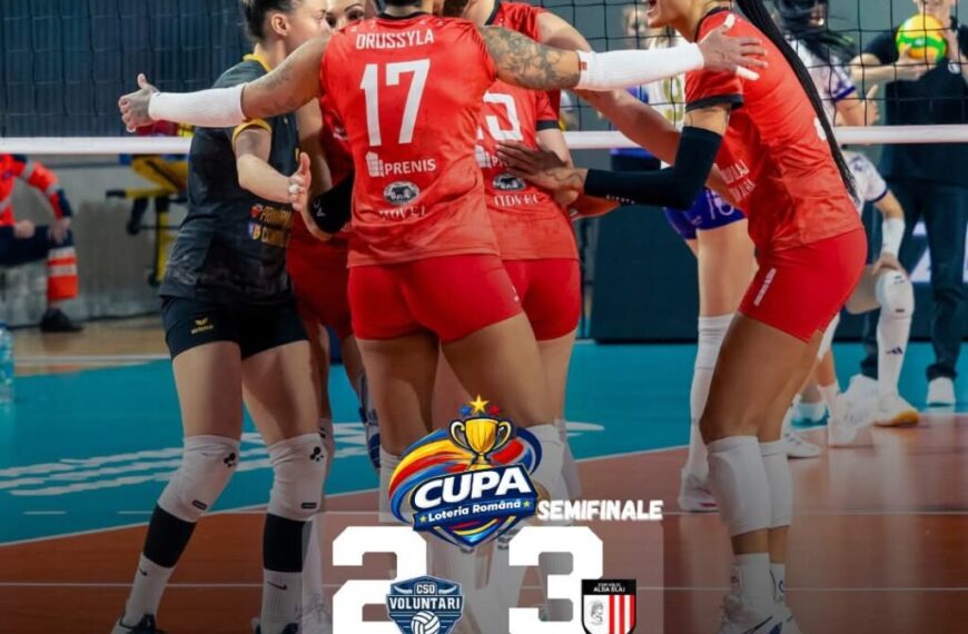 CSO Voluntari – Volei Alba Blaj 2-3, în turul semifinalelor Cupei României