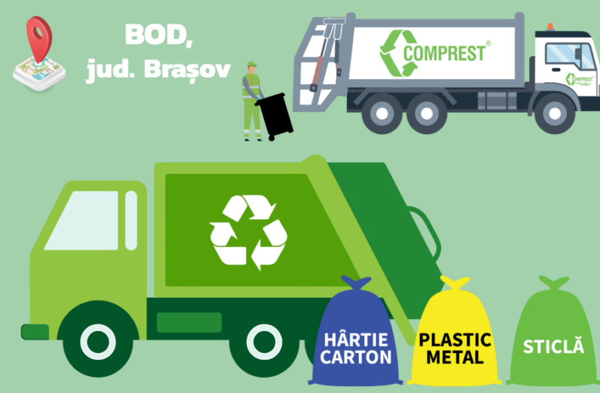MODIFICĂRI PRIVIND ACTIVITATEA DE COLECTARE A DEȘEURILOR ÎN COMUNA BOD