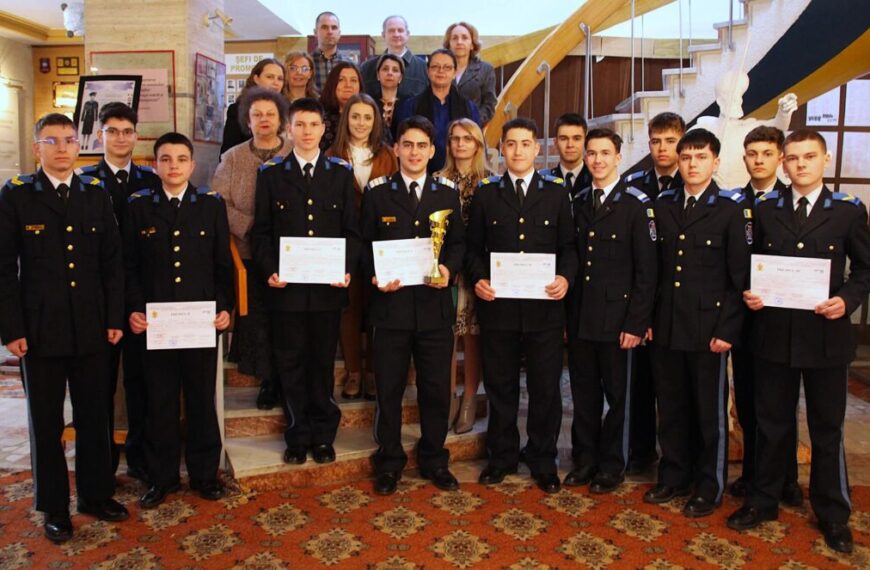 Elevii Colegiului Național Militar „Mihai Viteazul”, premiul I, la Concursul Interdisciplinar ” Octav Onicescu”