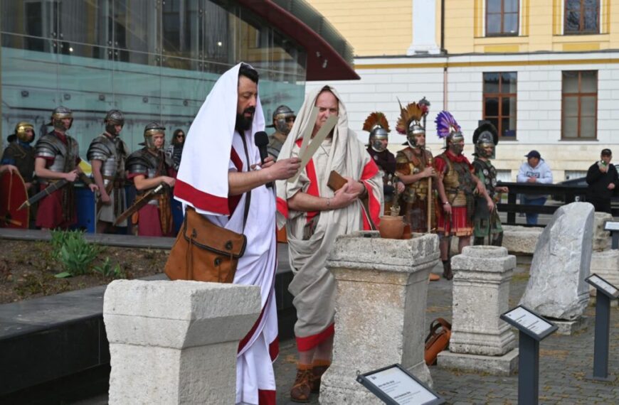 TUBILUSTRIUM – ritual de purificare a instrumentelor muzicale romane la Muzeul Principia