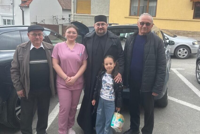 Campania umanitară „Pro viața”, derulată de Parohia Sâncel în parteneriat cu Spitalul Municipal Blaj, pentru ajutorarea mămicilor sărace