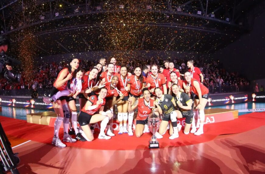 Ce dă Blajul! Volei Alba Blaj a câștigat Cupa României la volei feminin. Este al șaselea trofeu din istorie