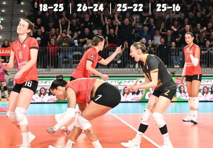 Alba Blaj victorie în primul meci al finalei Diviziei A la volei feminin