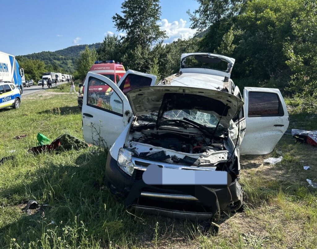 Accident pe Valea Cernei: victima incarcata