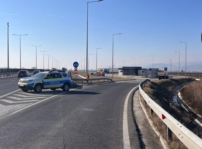 Acțiune a polițiștilor din Aiud pe DN 1: Șase certificate de înmatriculare retrase, amenzi de aproape 17.000 lei