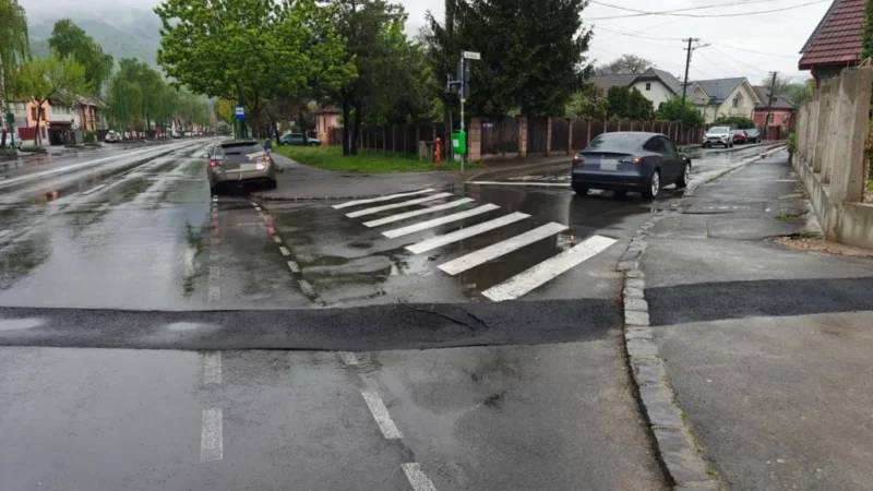 Surparea asfaltului de pe Strada Lacurilor explicată