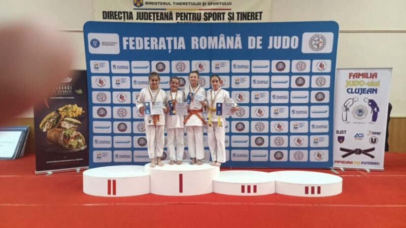 Trei medalii pentru CS Unirea Alba Iulia la competițiile naționale de judo de la Cluj-Napoca
