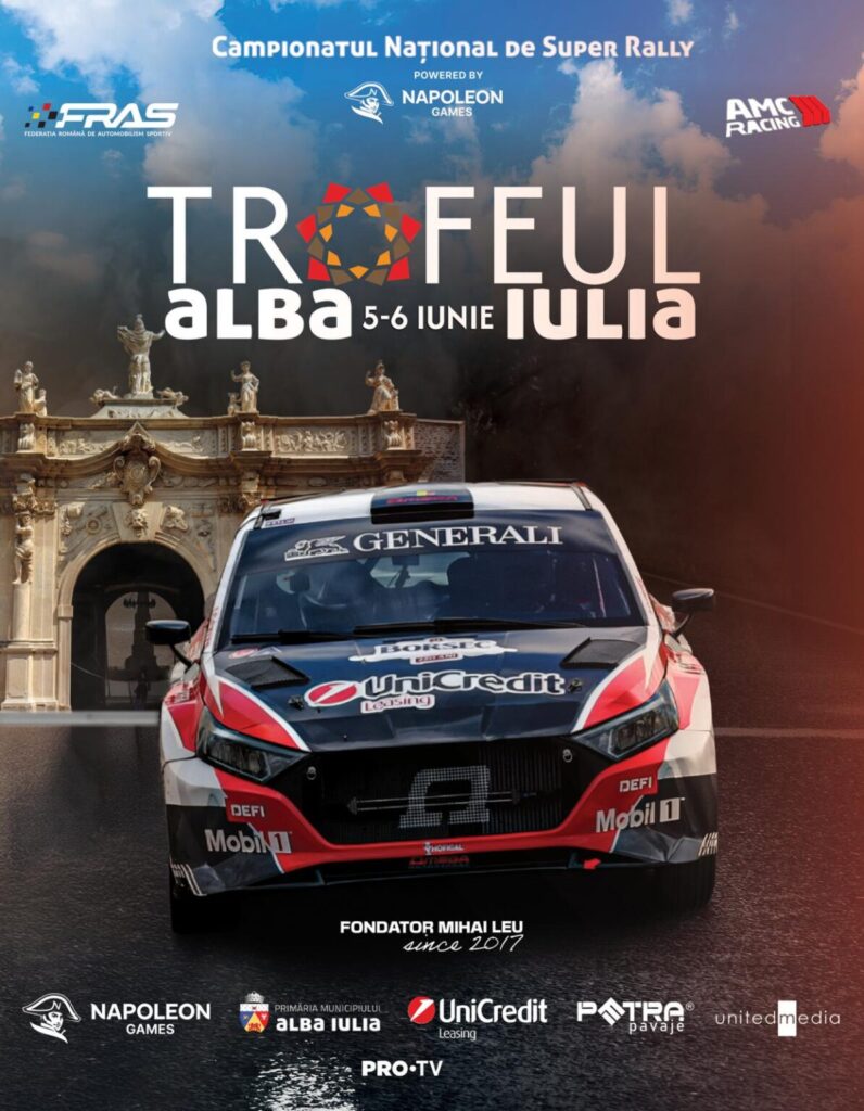 5-6 iunie: Povestea lui Mihai Leu merge mai departe: Super Rally 2026 debutează pe străzile din Alba Iulia