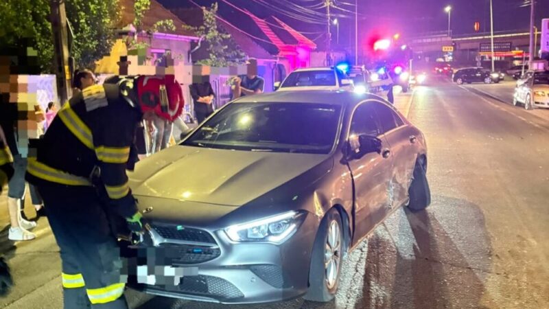 Bărbat din Oarda, reținut de polițiști. S-a urcat băut la volan, și a provocat un accident rutier