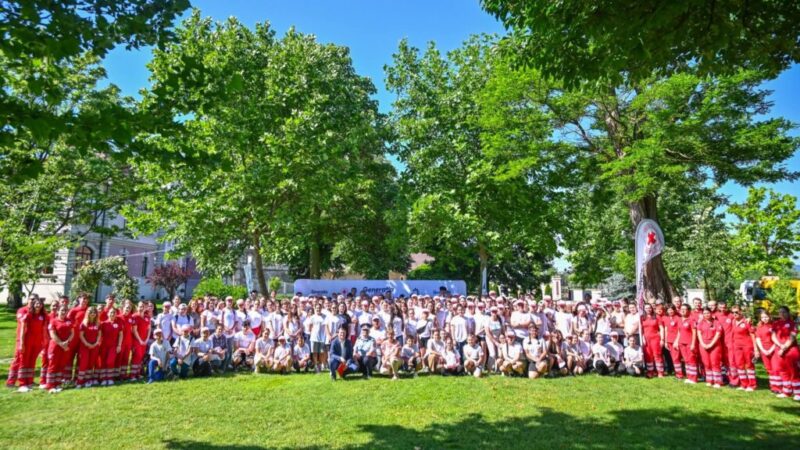 Circa 300 de copii au concurat la faza județeană „Sanitarii Pricepuți”, concurs de educație pentru sănătate și prim ajutor organizat de Crucea Roșie Filiala Alba