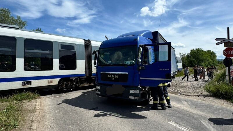 Accident feroviar la Odorheiu Secuiesc