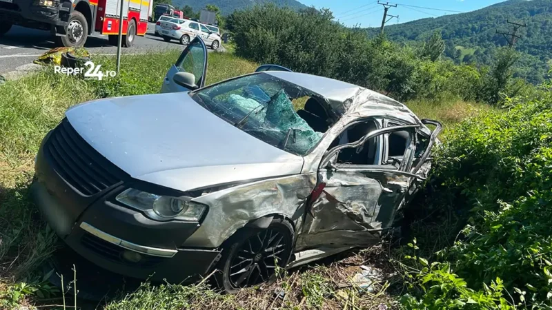 Accident mortal pe DN 6: o tânără decedată