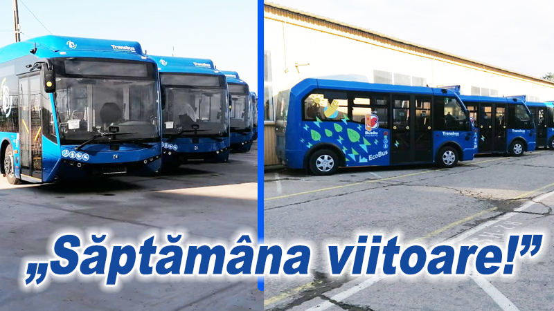 Buzoienii primesc 16 autobuze electrice noi
