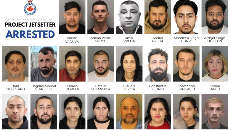 Fraude Auto și Furturi în Canada: 46 Arestați