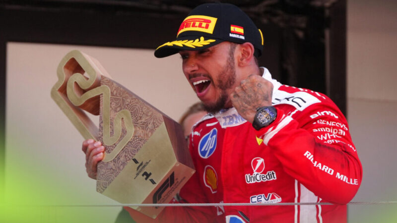 Hamilton Câștigă Primul Mare Premiu cu Ferrari