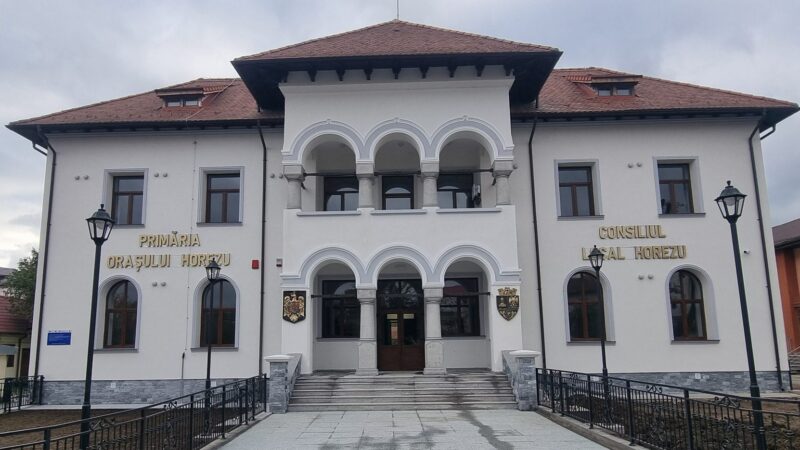 Horezu: Etapa de informare și consultare PUG încheiată