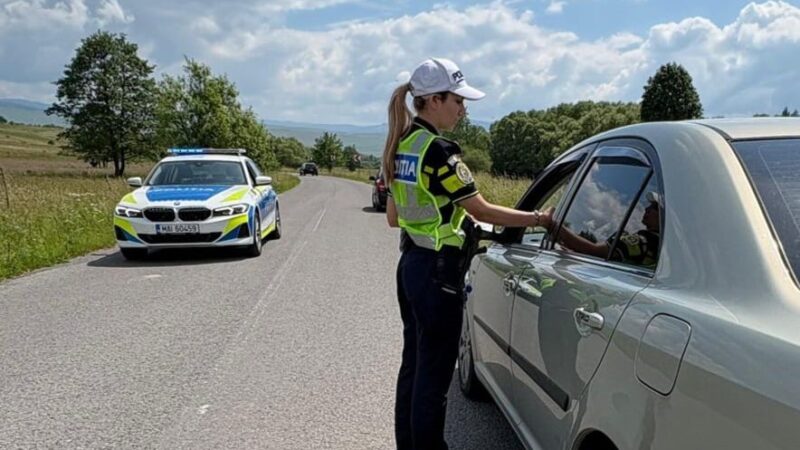 Razie anti-alcool la volan în Harghita