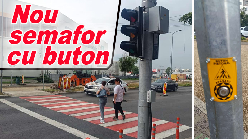 Semafor nou în Buzău