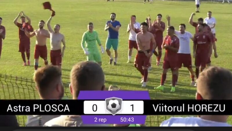 Viitorul Horezu Ratează Promovarea
