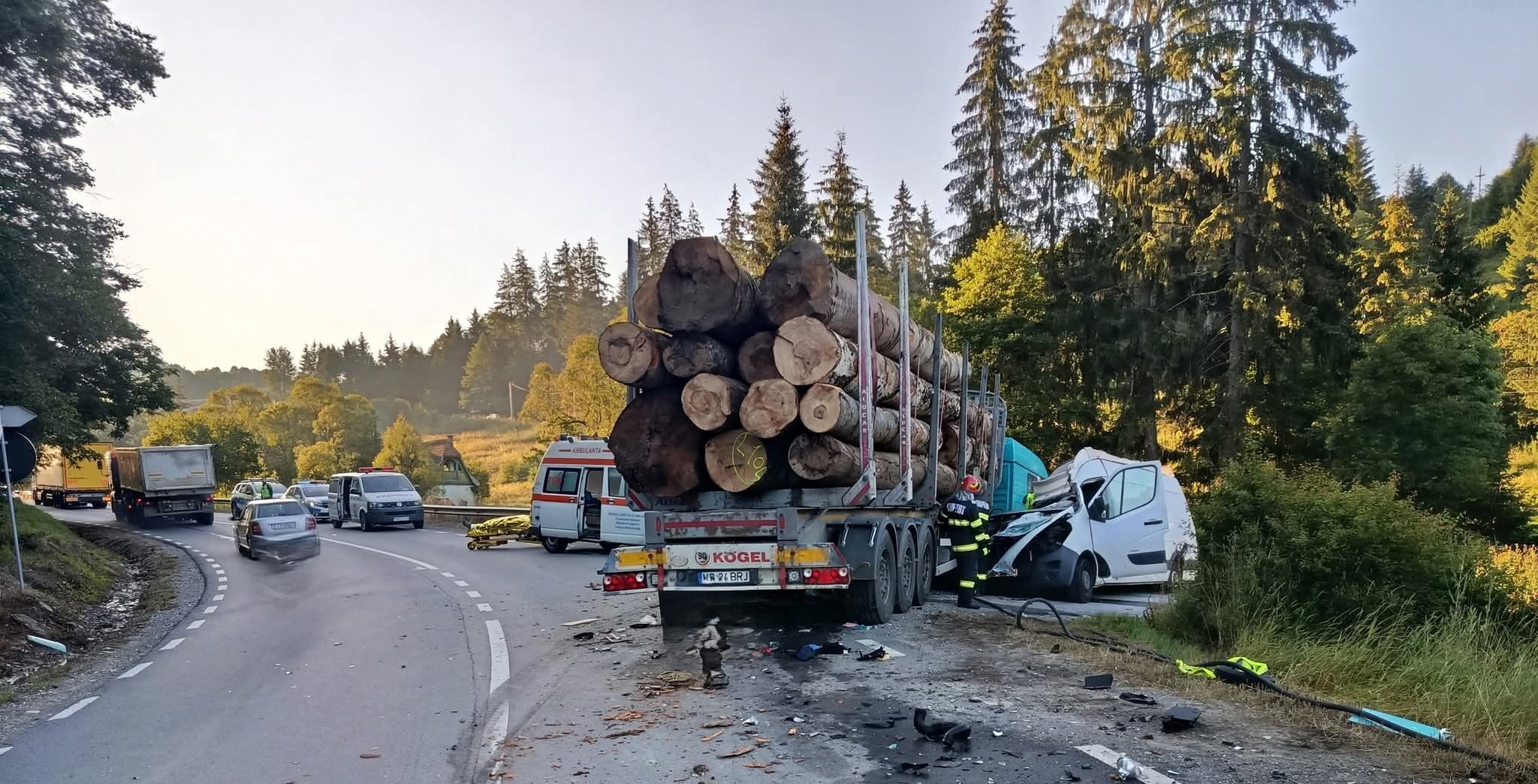 Accident rutier grav la Băile Homorod