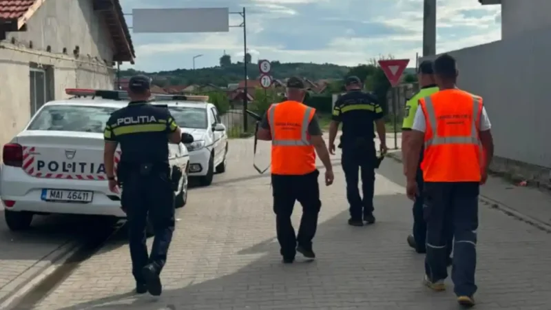 Acțiune de amploare la Blaj pentru asigurarea ordinii publice și prevenirea faptelor antisociale