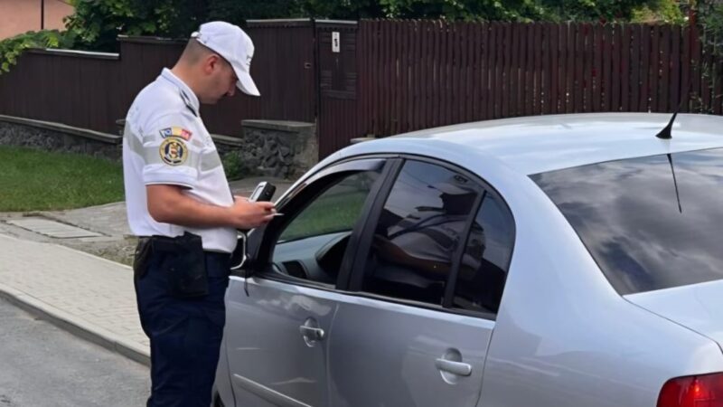 Acțiune de siguranță rutieră în Harghita