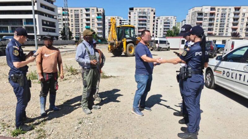 Acțiune în Brașov: Peste 200 de persoane verificate într-o razie pentru migrația ilegală și ordinea publică