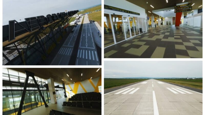 Aeroportul Brașov 2.0: Planuri pentru extindere, terminal cargo și legătură feroviară cu trenul metropolitan