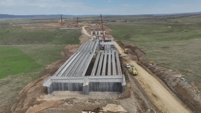 Autostrada Sibiu-Făgăraș: Peste 1.600 de muncitori