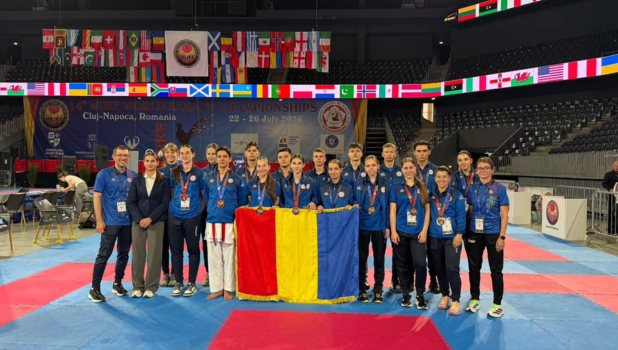 Brașovenii strălucesc la Mondialele WUKF: Un nou titlu mondial și patru medalii adiționale