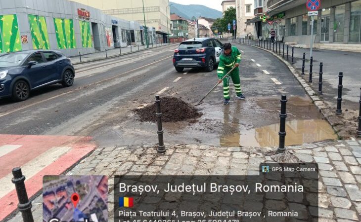 Brașovul după furtună: intervenții de urgență