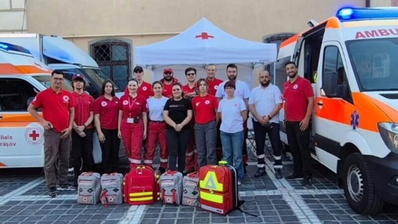 Crucea Roșie Brașov inițiază proiectul „Voluntari Pregătiți pentru Viață”: Tinerii vor fi instruiți pentru acțiuni în caz de urgență
