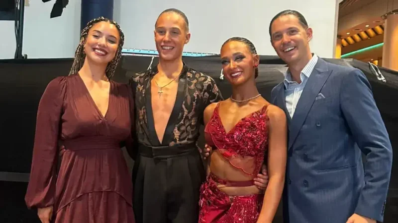 Dansatorii din Alba Iulia, Lukas Orzeiu și Maya Urs, impresionează la Campionatul Mondial de Junior 2 Latino din Germania