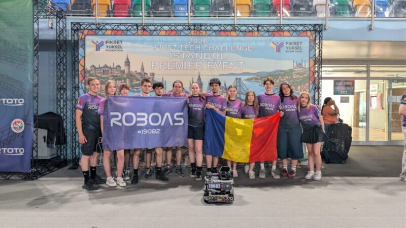 Echipa de robotică de la Șaguna, recunoscută la Istanbul pentru excelența în proiectarea și construcția robotului
