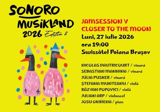 Festivalul SoNoRo Musikland 2026 debutează în premieră la Poiana Brașov. Programul complet al manifestării