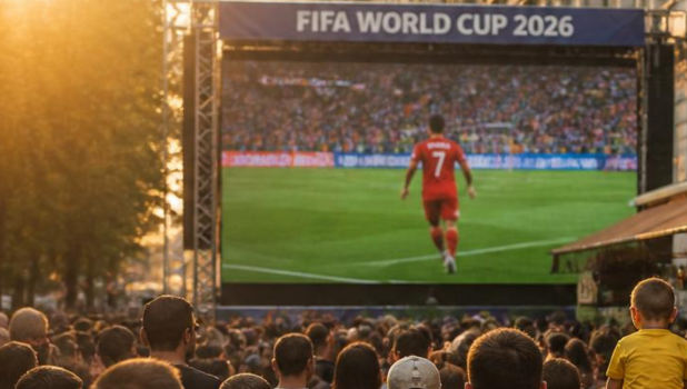 Finala Campionatului Mondial de Fotbal 2026 va fi transmisă pe ecranul gigant de la Sântilia din Săcele