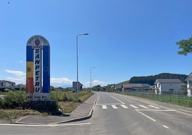 Finalizarea lucrărilor de modernizare a drumului județean DJ 108 Hărman – Sânpetru (FOTO)