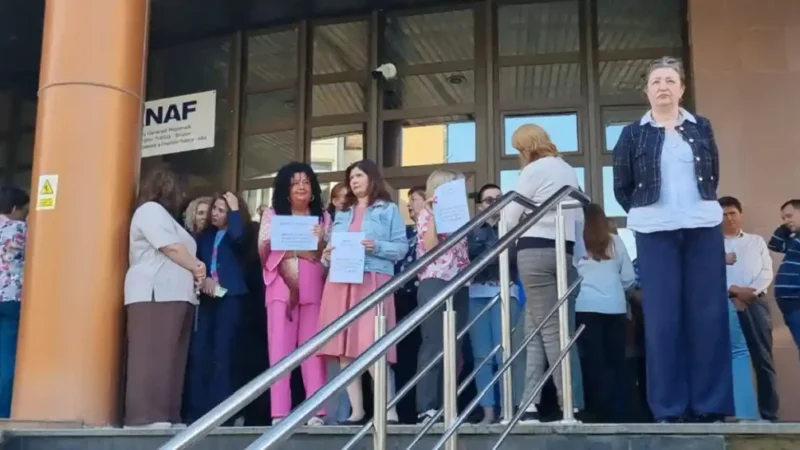 Finanțiștii reiau protestele împotriva noii legi a salarizării: „Conflictul colectiv de muncă va urma dacă Guvernul nu răspunde cerințelor”