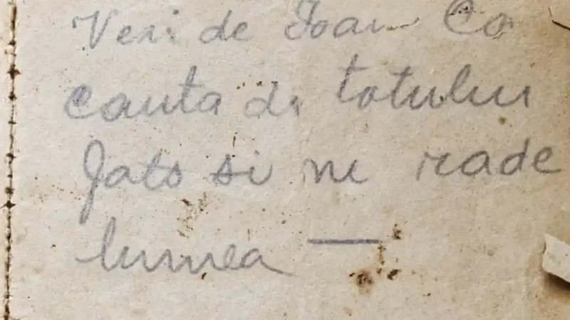 FOTO | Mesajul emoționant al unui soldat din Roșia Montană către soția sa: „Cântă fals și ne râde lumea”